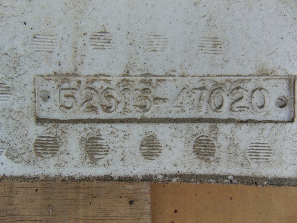 фото №14, Абсорбер бампера задня toyota prius ii 2003- 52615-47020