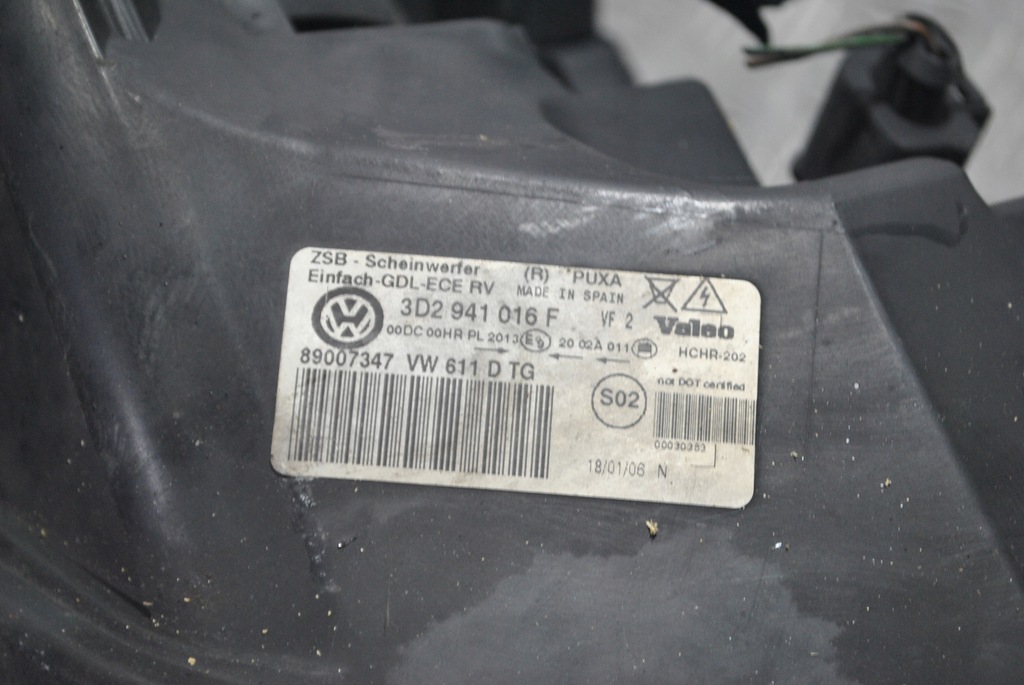 фото №6, Лампа права передня ксенон vw phaeton anglik