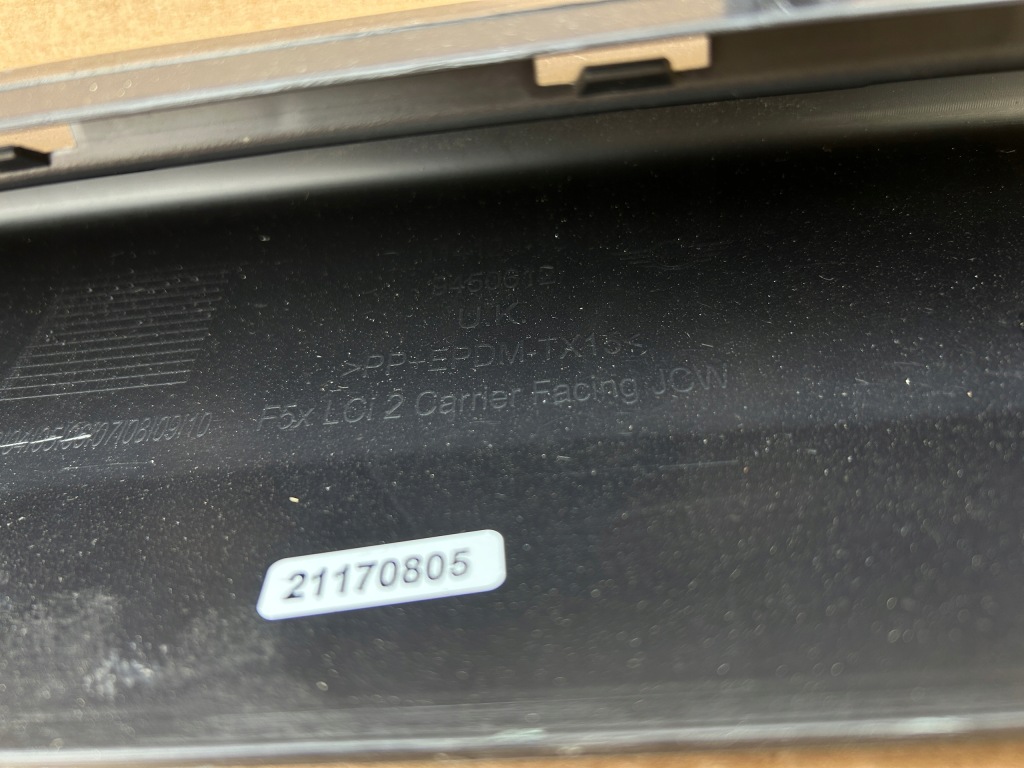 Mini cooper f55 f56 lift jcw бампер перед передній новий оригінальний 9450612 Недорого