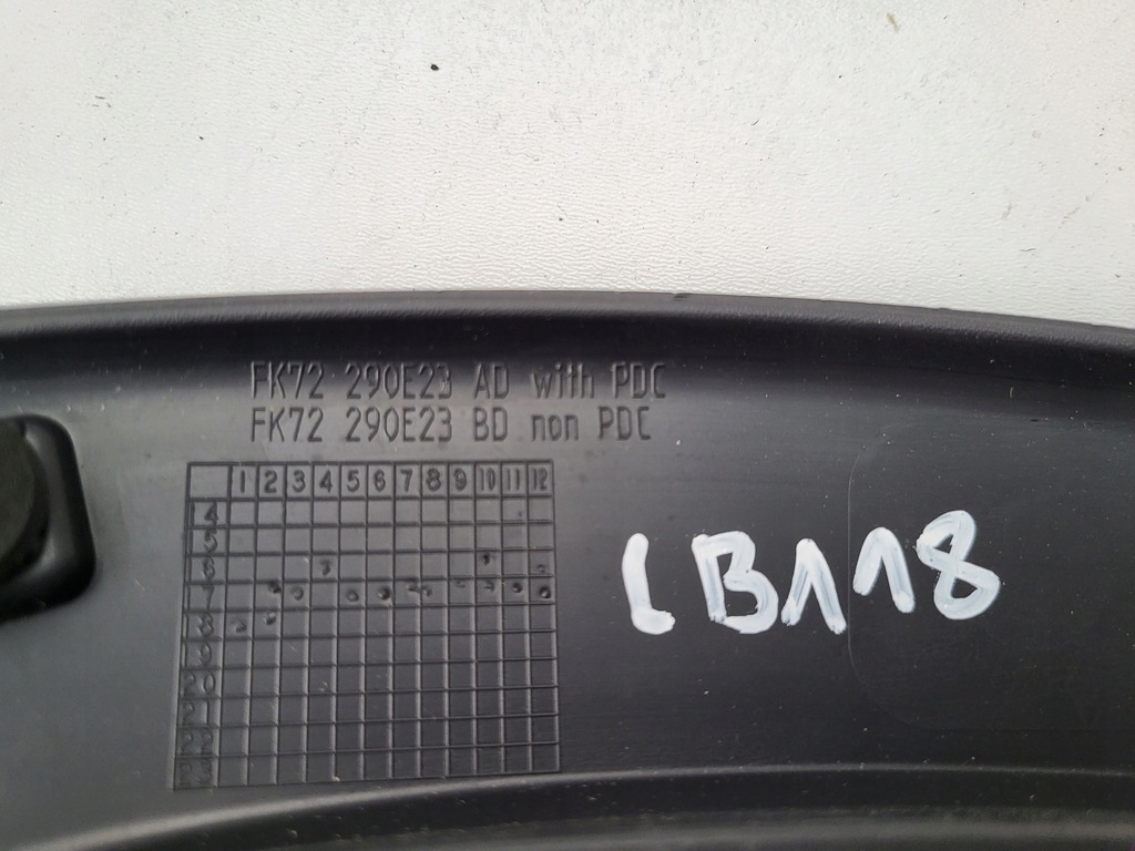 фото №3, Молдинг na крила лівий задня discovery spo