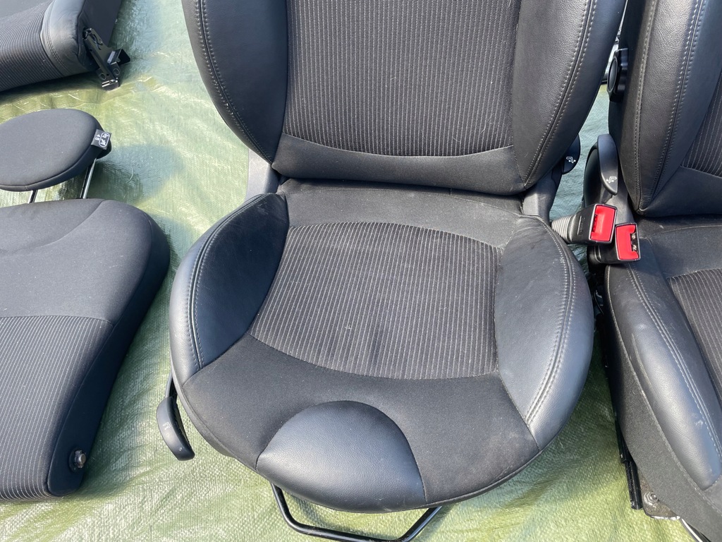 фото №5, Mini cooper s r56i сиденья заднее сиденье подогрев обшивки кожа комплект europa