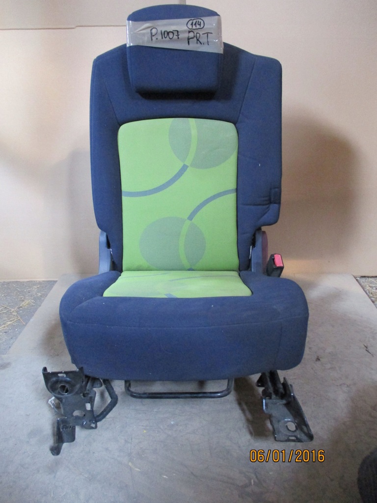 фото №2, Сидіння правий задня peugeot 1007