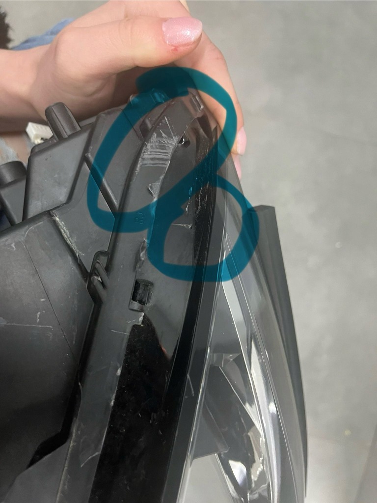 фото №8, Лампа перед правая nowa peugeot 3008 ii 5008 ii оригинал 9810478080