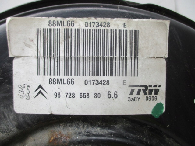 фото №6, Peugeot 207 06-11 усилитель тормозов тормоза насос trw