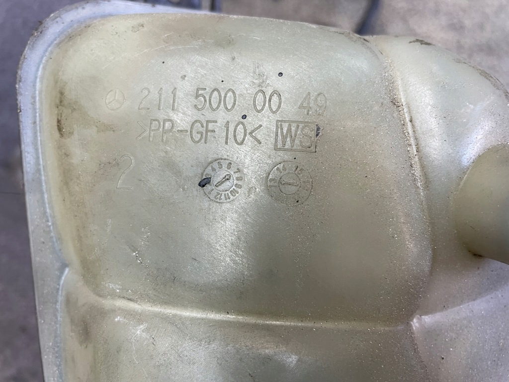 фото №7, Магистраль бачок помпа клапан шланги wody mercedes w211 e320 3.2 cdi