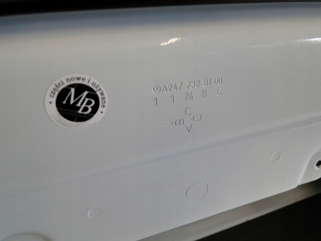 фото №16, Mercedes дверь задние левая белый 149 задняя 2024 glb x247 247