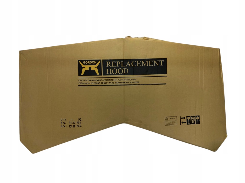 фото №9, Ford transit connect ii mk2 2013-2018 капот крышка двигателя