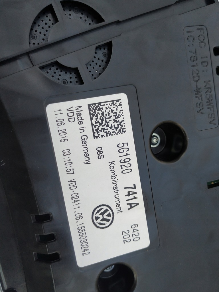 фото №8, Vw golf vii 1.6 tdi набір стартовий 04l907445b