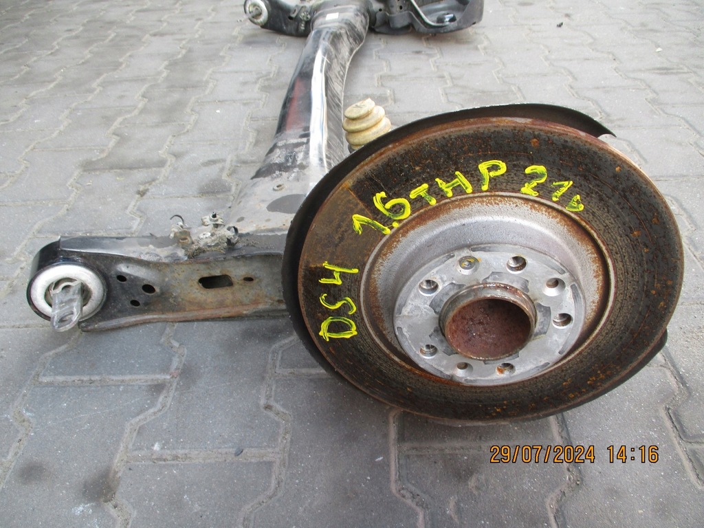 фото №5, Подвеска балка oś задняя citroen ds4 ii 1,6thp задняя задняя