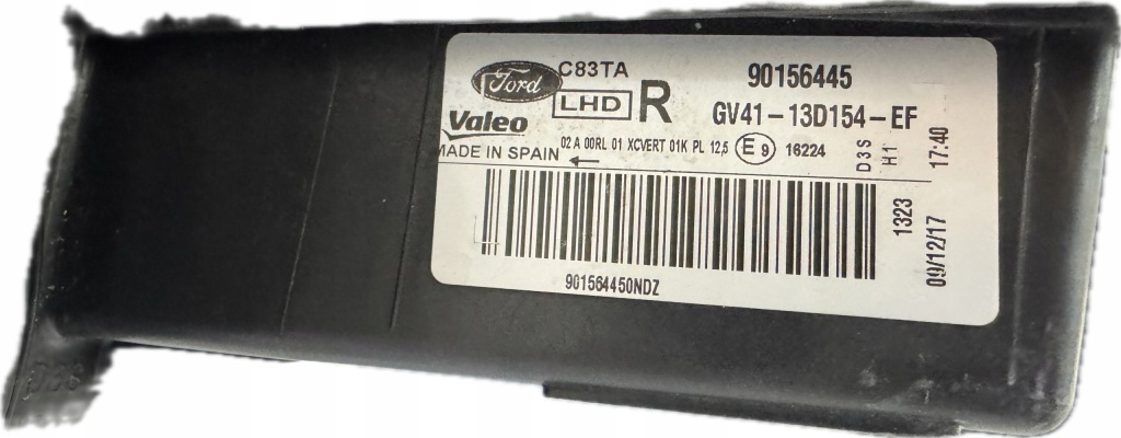 Фара передняя правый  ford kuga mk2 рестайлинг  st ксенон led 90156445 gv41-13d154ef с Разборки