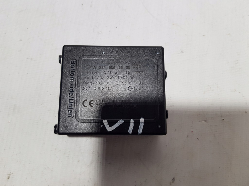 фото №1, Mercedes slc w172 slk r172 sl r231 w241 модуль сигналізація 2319052600