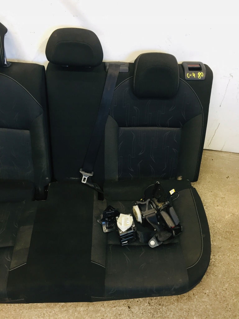 фото №7, Сидіння заднє сидіння ремені перехідник citroen c4 ii b7 #80