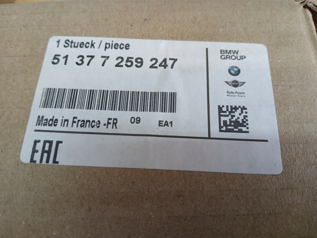 Скло кузовна задня права lub ліва bmw 3 iii f31 kombi 51377259428 Недорого