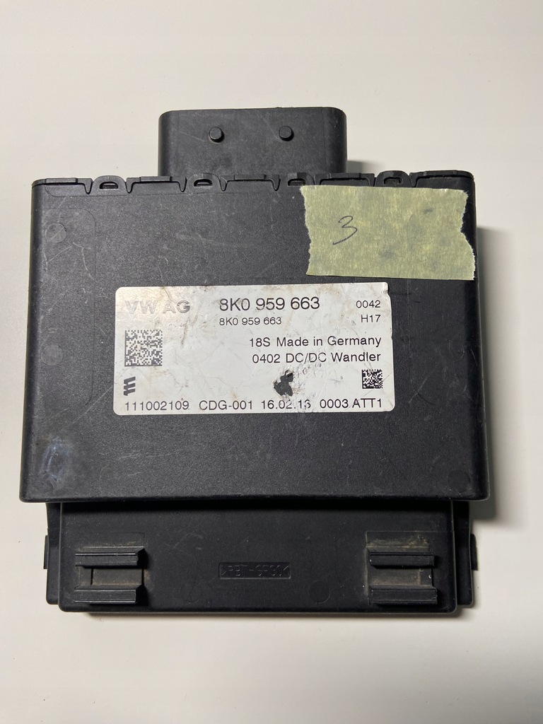 фото №1, Audi a5 8t блок управления напряжения 8k0959663