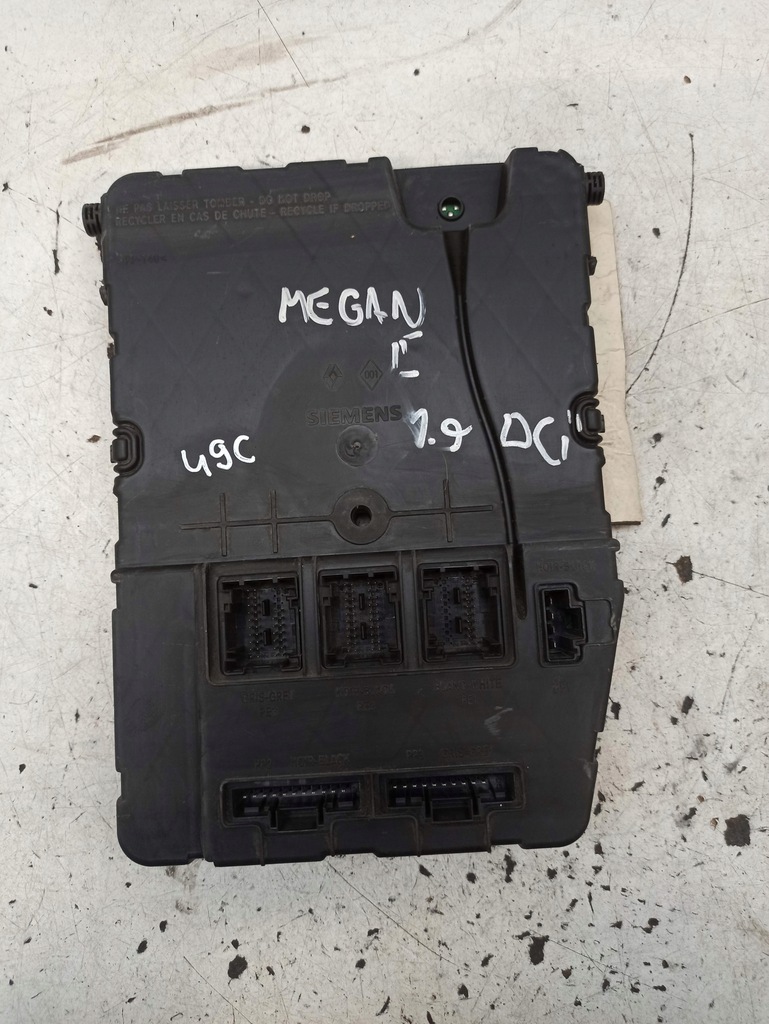 фото №1, Renault megane ii 1.9dci модуль комфорту 8200306435