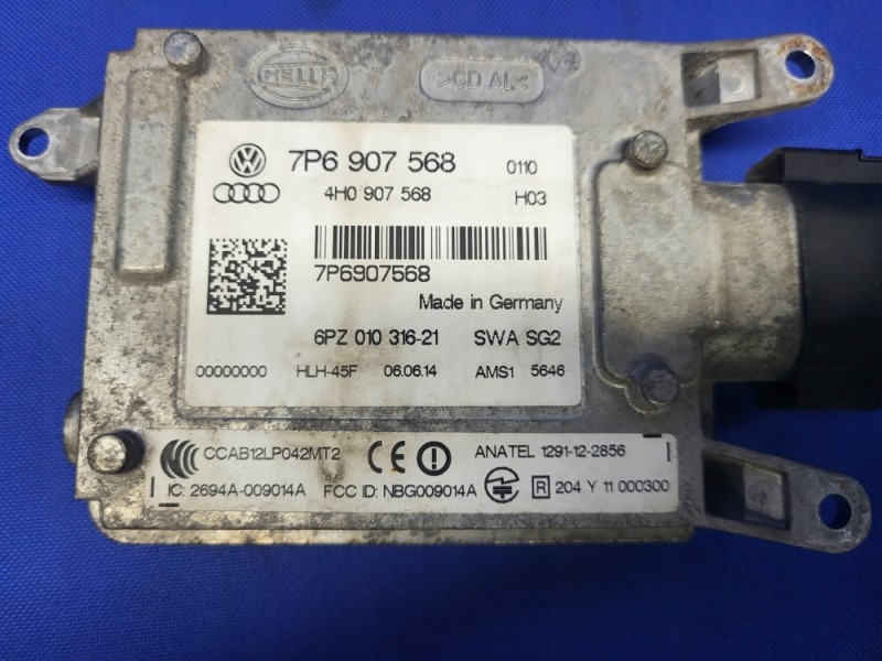 фото №3, Модуль датчик сторона assist перемикання поперечина руху vw touareg ii