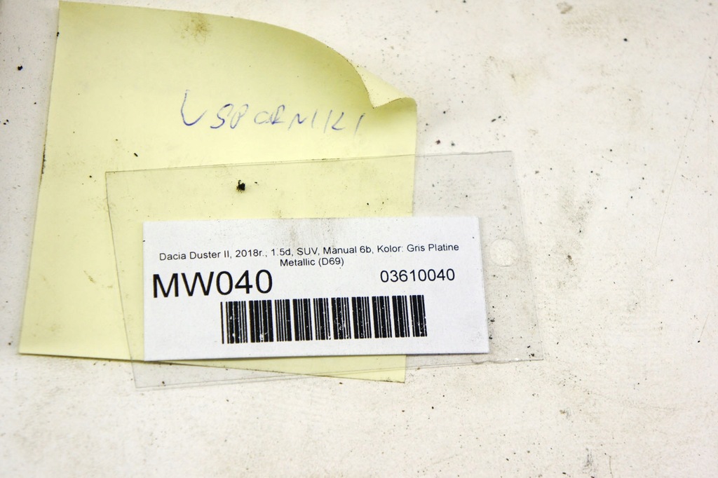 фото №6, Mw040 dacia duster ii кронштейны крепления крепления