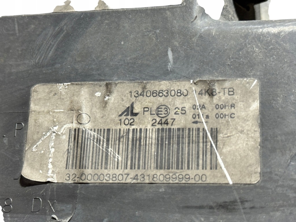 Лампа правая передняя правый перед fiat ducato iii 1340663080 Доставка