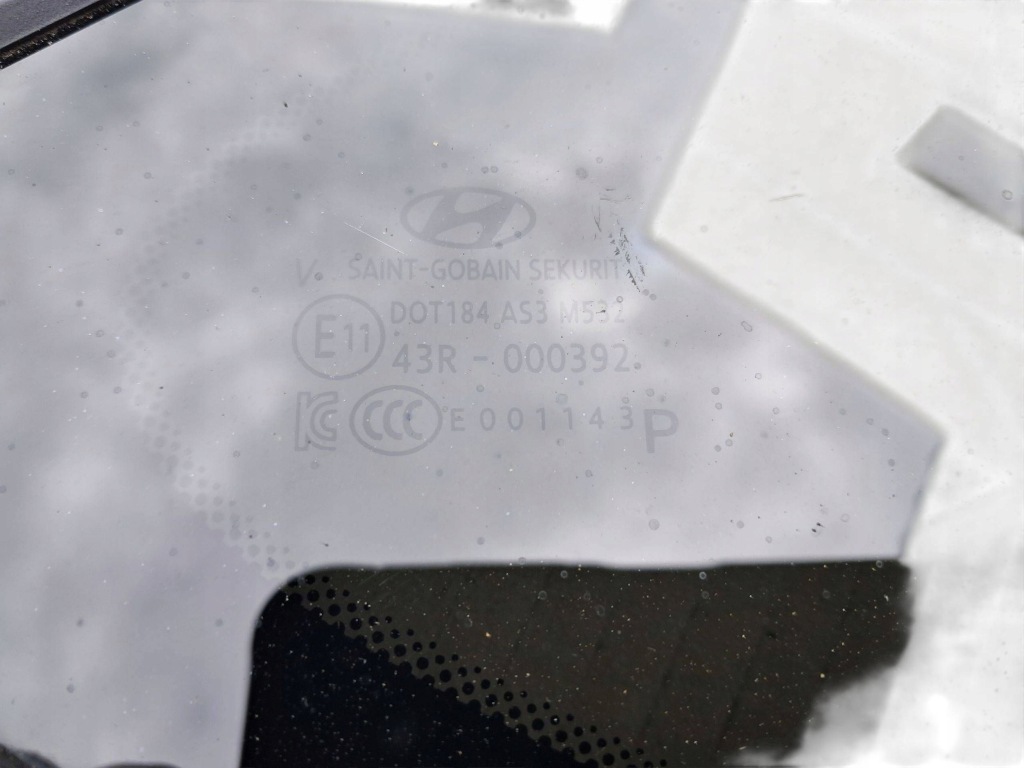 фото №4, Стекло кузовная левый задняя hyundai tucson iii