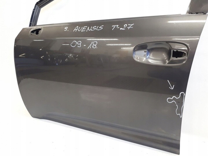 фото №2, Toyota avensis 2009 двері ліва перед