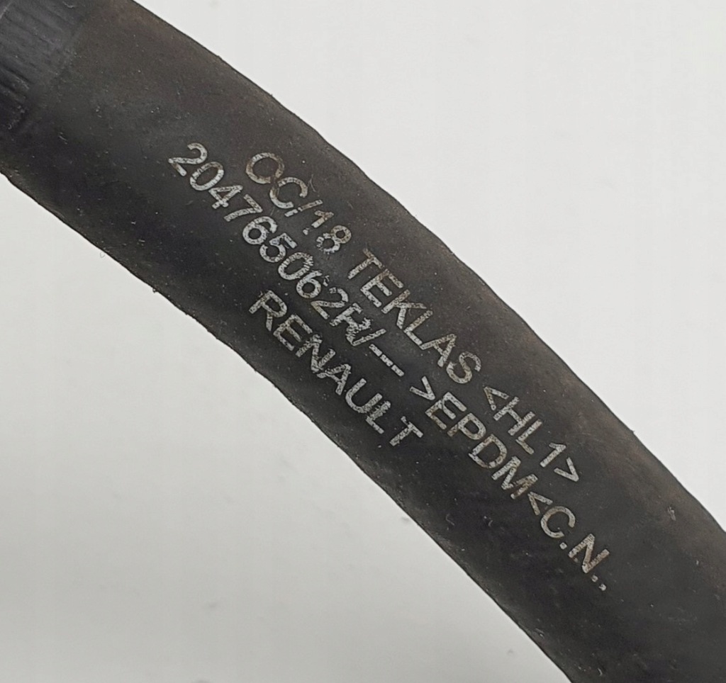 фото №3, Wąż труба wody dacia duster ii 1.5 dci 204765062r