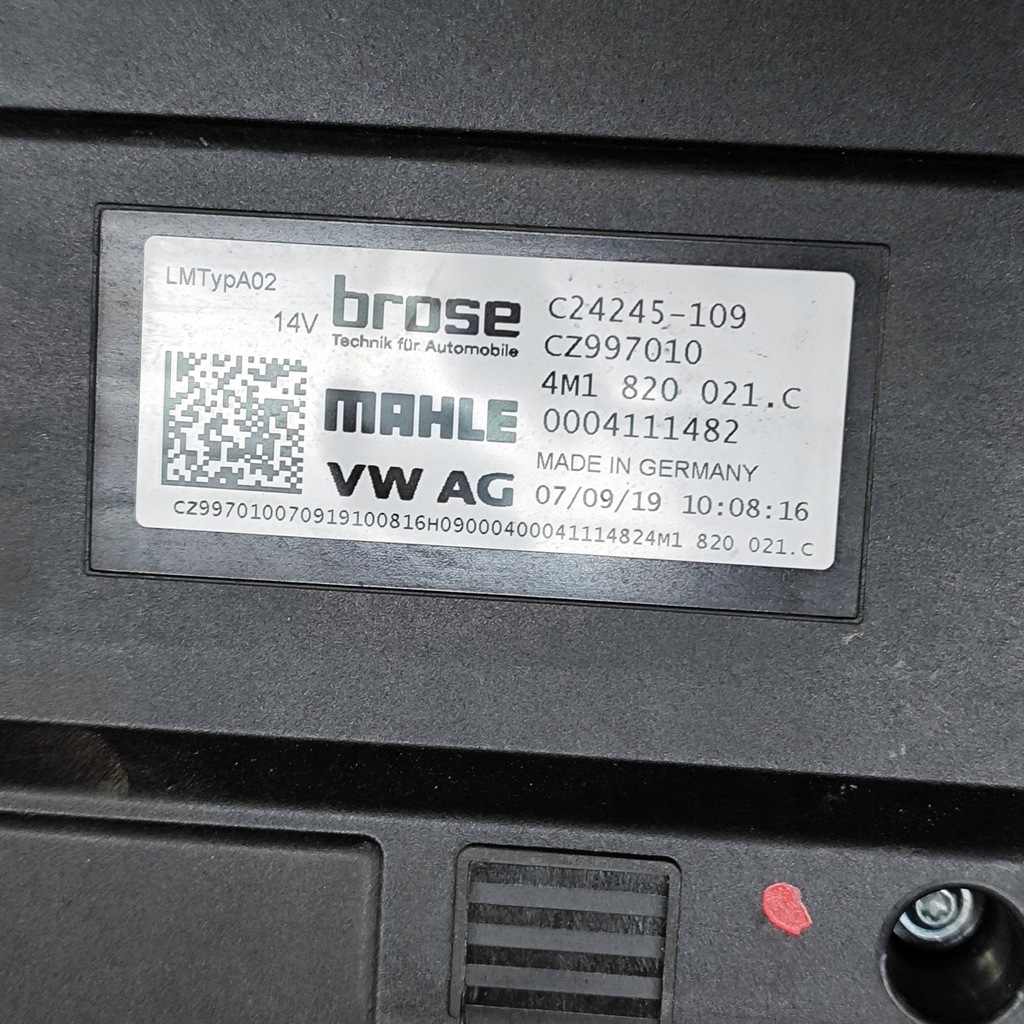 фото №8, Audi e-tron 2019 вентилятор обдув / воздуходувка