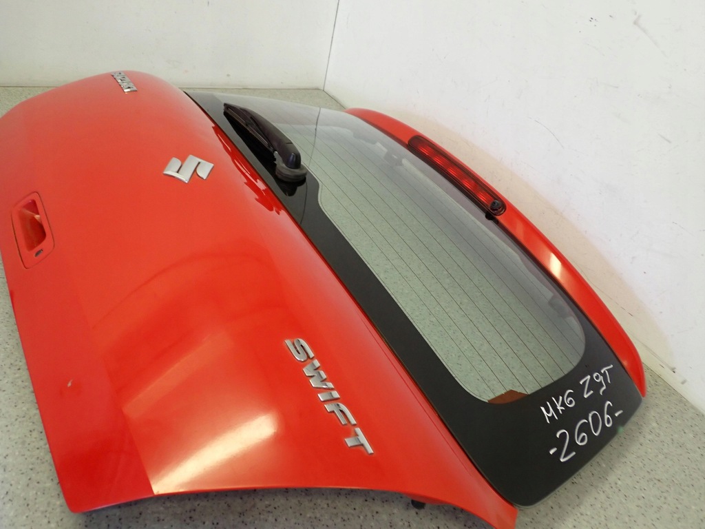 фото №9, Suzuki swift mk6 05-10 крышка багажника багажника стекло задняя z9t