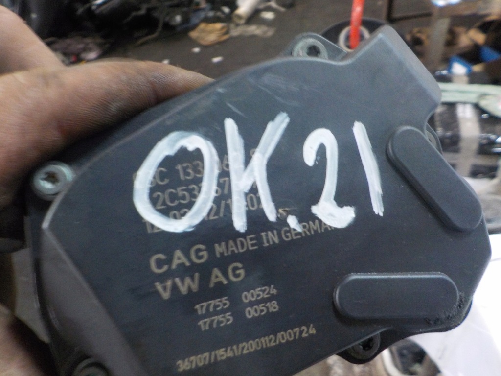 фото №5, Skoda roomster 2012r. 1.4b дроссельная заслонка 03c133062s