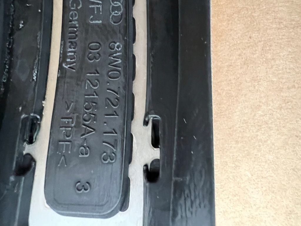 фото №12, Audi q7 sq7 4m q8 4m8 оригінальні накладки na педалі хром