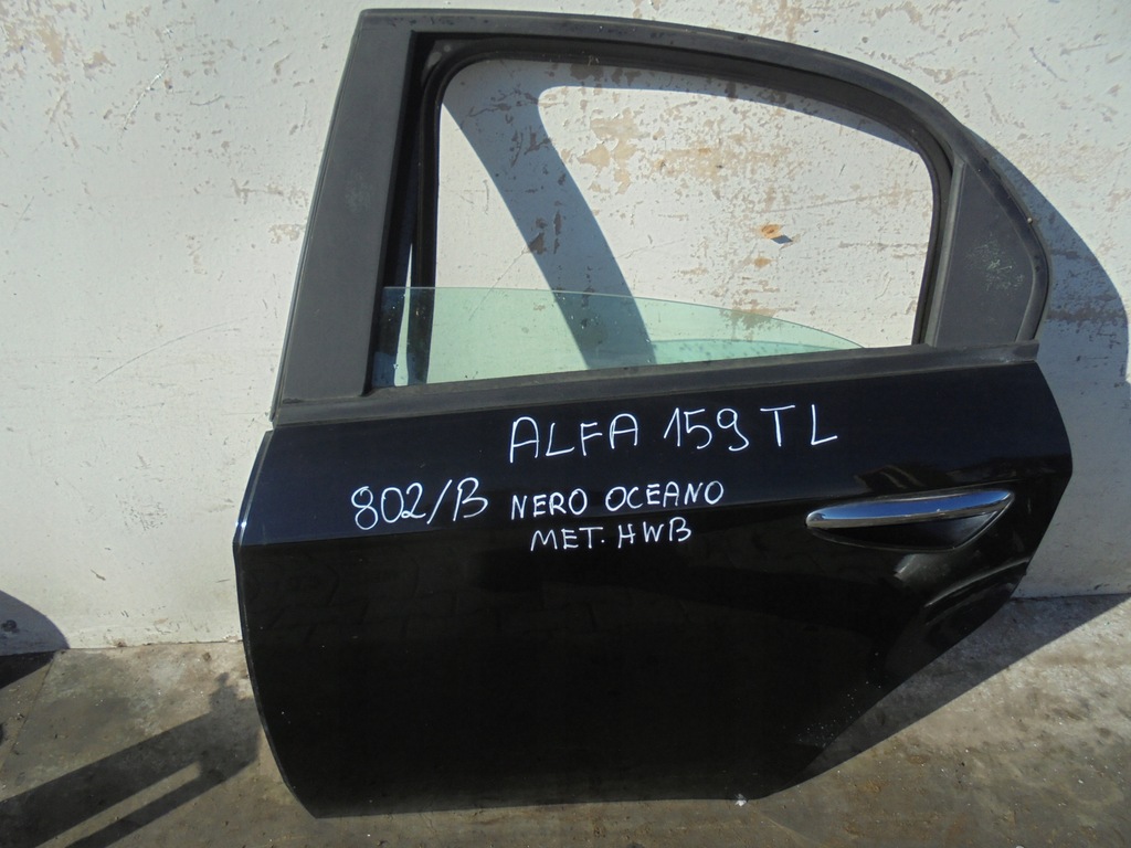 фото №1, Двері лівий задня alfa romeo 159