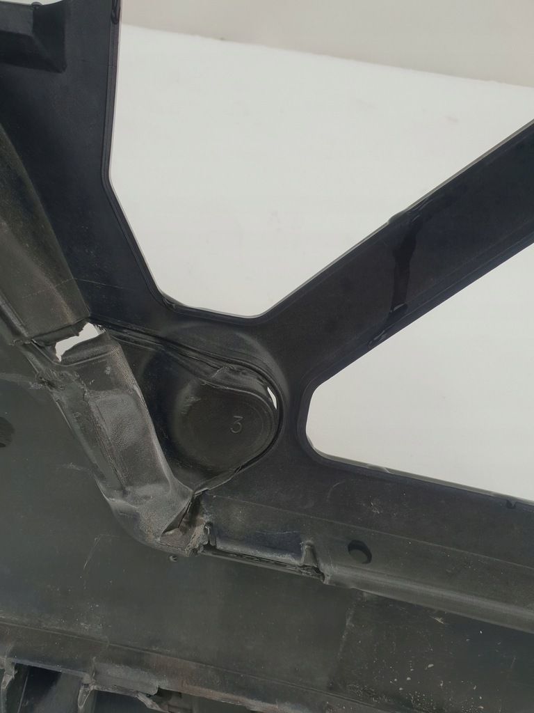 фото №15, Porsche macan 95b 14-18 спойлер накладка w бампер задняя 95b807521