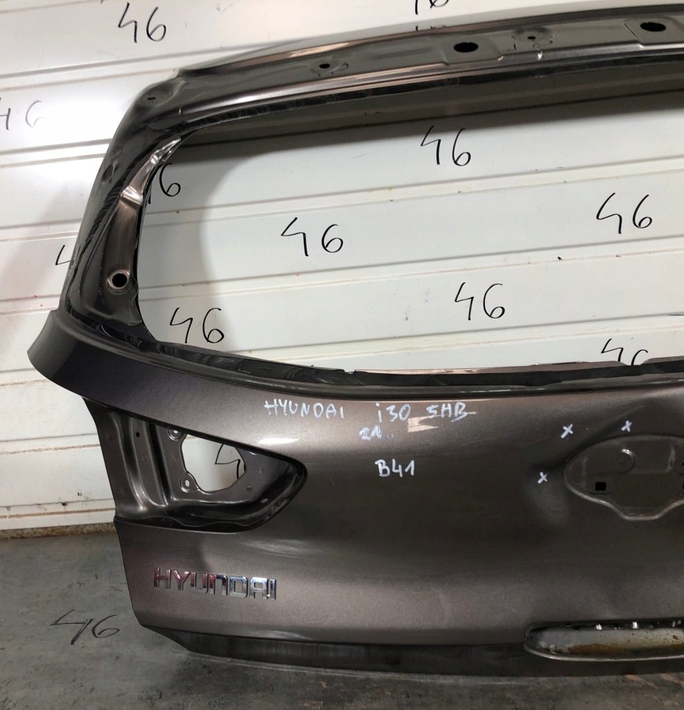 фото №4, Hyundai i30 iii 3 hb 2016- крышка багажника задняя задняя
