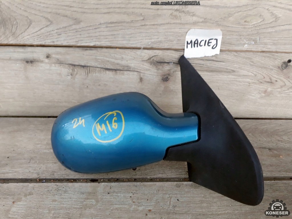 фото №2, Дзеркало зовнішнє електричний праве renault clio ii e2018011