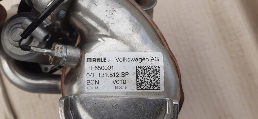 фото №5, Радиатор выхлопных газов 04l131512bp vw golf vii 2,0tdi