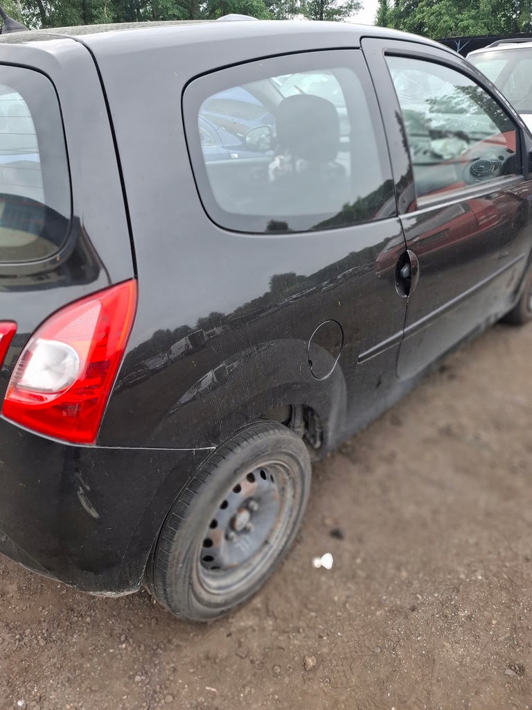 фото №1, Renault twingo ii 2 скло бічна кузовна правий задня