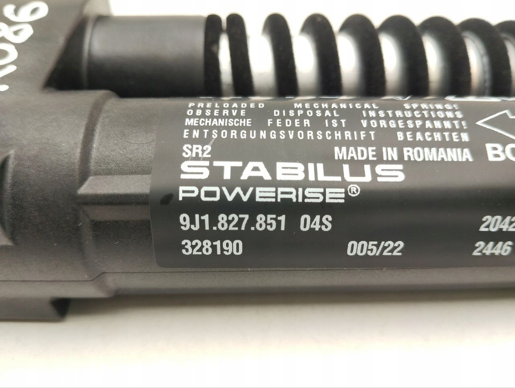 фото №6, Пружина газовая porsche taycan 4s 2022 9j1827851