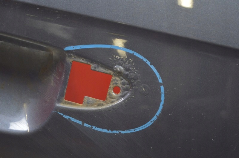 фото №9, Двері праве перед передні сірі vw passat b7 10-14