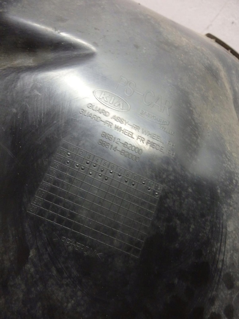 фото №4, Підкрилок праве правий перед kia soul ii 2013-2016 przedlift