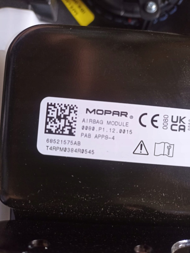 фото №6, Заглушка подушка безпеки пасажира з подушка i впуск wrangler jl 24 7fu101r3ab