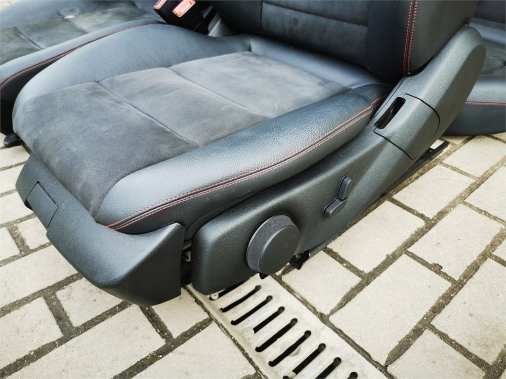 фото №8, Mercedes c-klasa w204 sedan lift amg 11-14 салон сидіння заднє сидіння шкіра