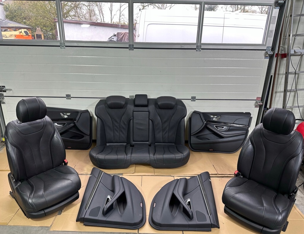 фото №1, Mercedes s klasa w222 сиденья сиденье обшивки салон