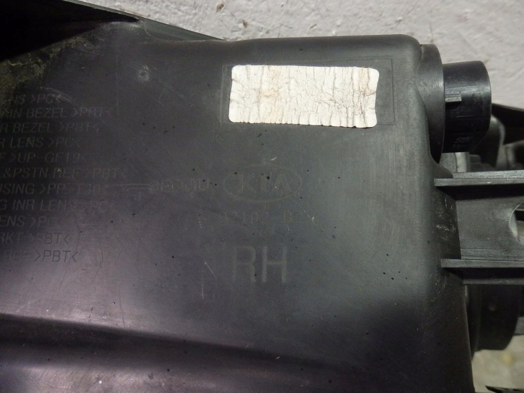 фото №12, Лампа фара правий перед звичайна kia soul ii 2013-2016 przedlift uk