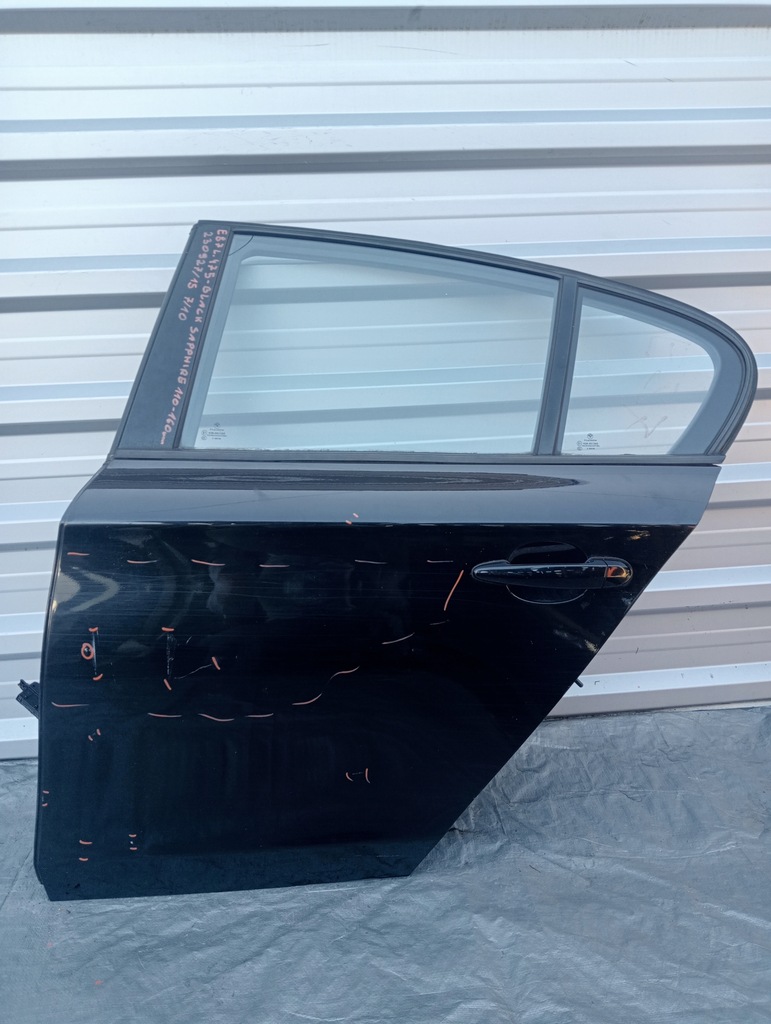 фото №1, Двері лівий задня bmw 1 e87 black sapphire 475