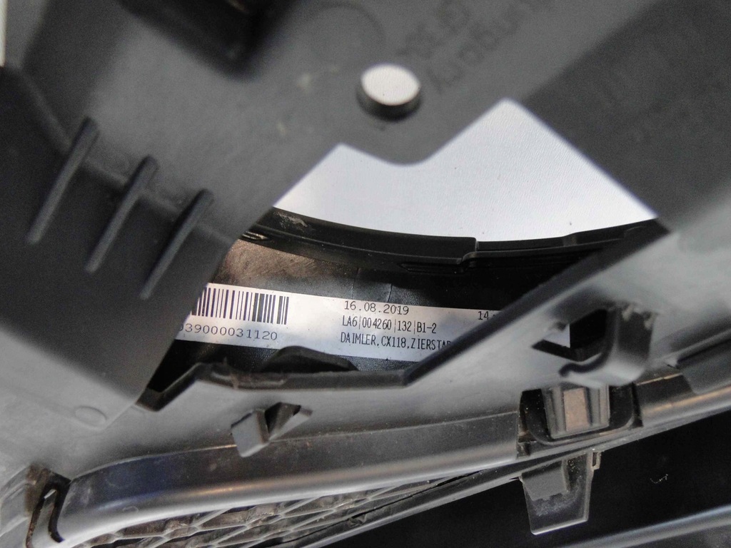 фото №11, Mercedes cla 118 решітка радіатора решітка радіатора diament bez камери