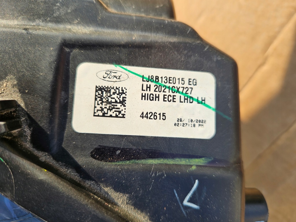 фото №11, Ford e-mach full led europa idealna лампа передняя левая