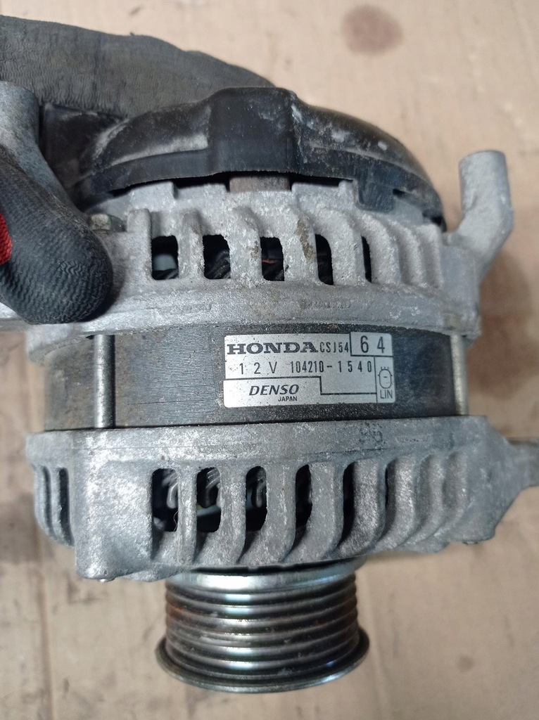 фото №5, Генератор honda cr-v 4 2.0 vtec 104210-1540