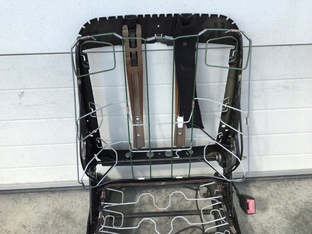 фото №6, Каркас сиденье правого пассажира mercedes w124 sedan kombi