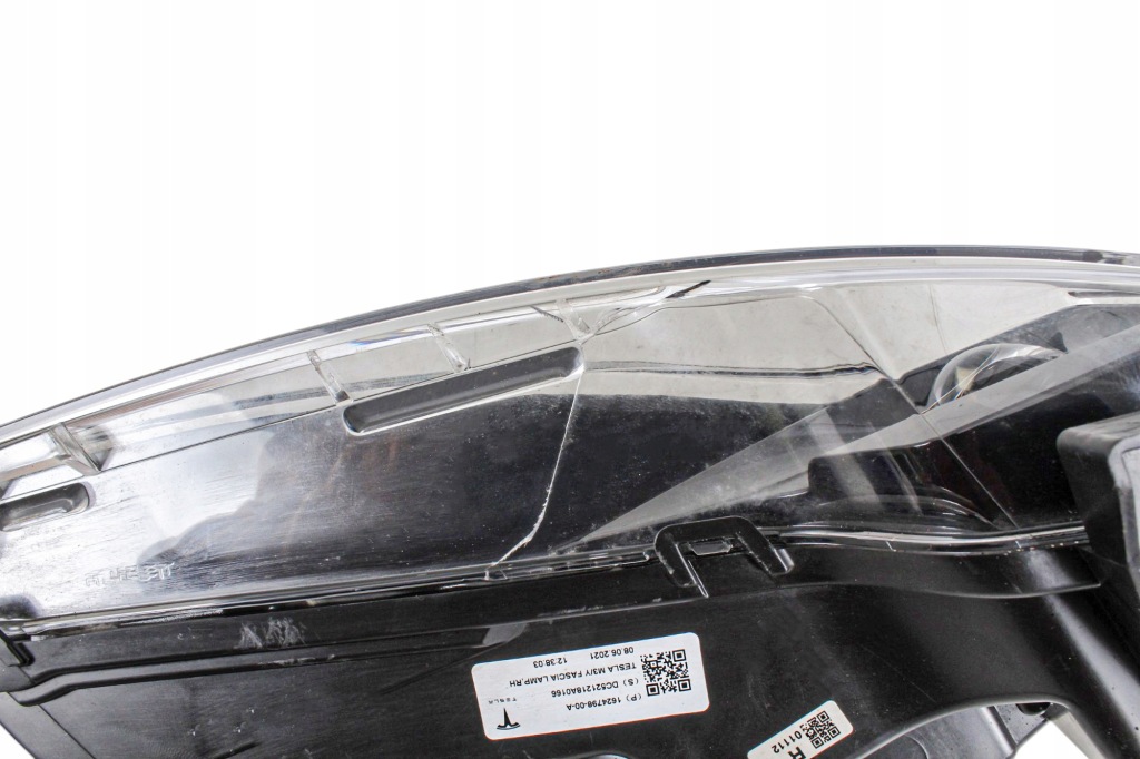 Протитуманна фара праві передній фара правий перед led tesla model 3 y 1624798-00-a Оригінал