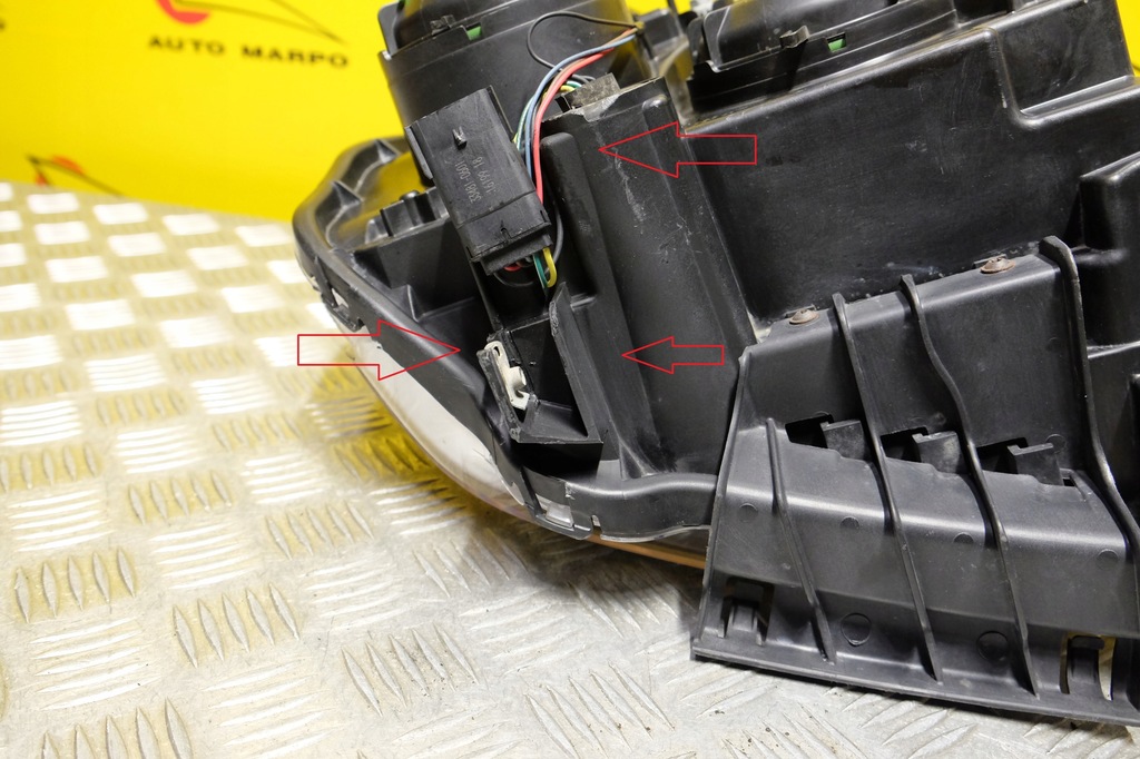 фото №11, Gmc terrain lift 2015- фара лампа обычная линзованная левая 6pin usa