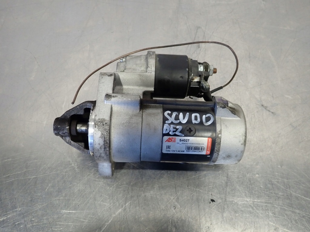 фото №1, Стартер fiat scudo